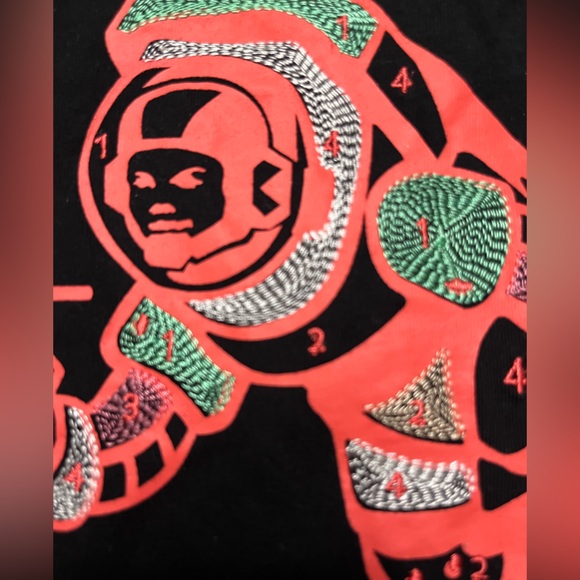 Billionaire Boys Club - Kids- Youth 5/6-Numbers SS Knit Orange - Picture 3 of 7